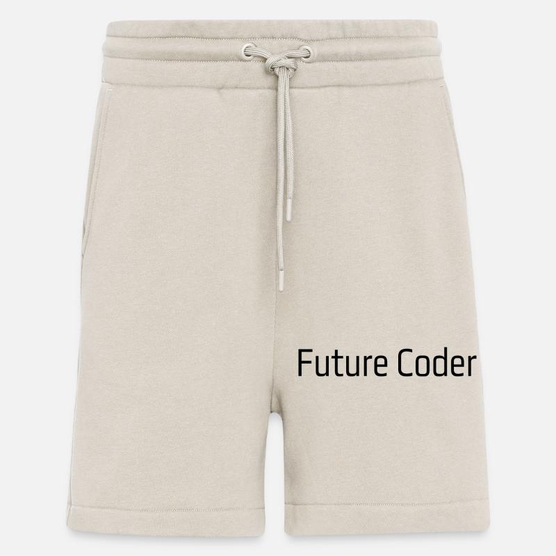 Codeur du futur - Short bio décontracté fabriqué en UE - WARM CLAY