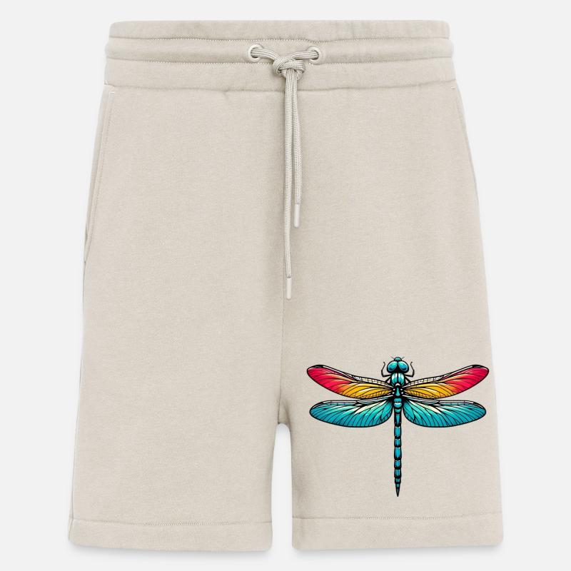 Libellule - Short bio décontracté fabriqué en UE - WARM CLAY