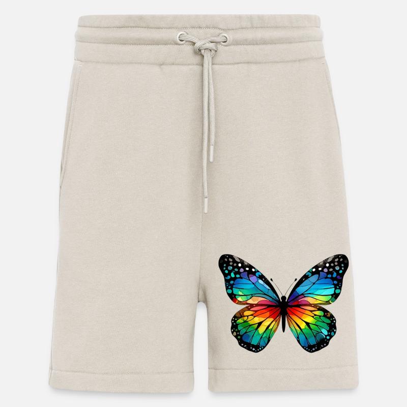 Papillon - Short bio décontracté fabriqué en UE - WARM CLAY