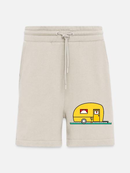 MISTRESS. MASTER. TEACHER. SCHOOL - Shorts - made by SPREAD - WARM CLAY