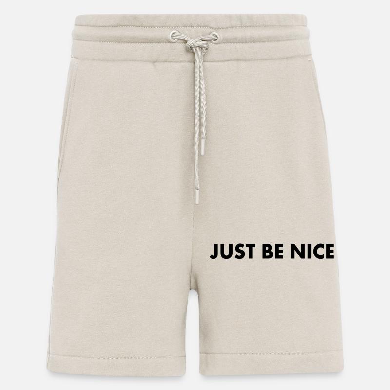Just be nice - Short bio décontracté fabriqué en UE - WARM CLAY