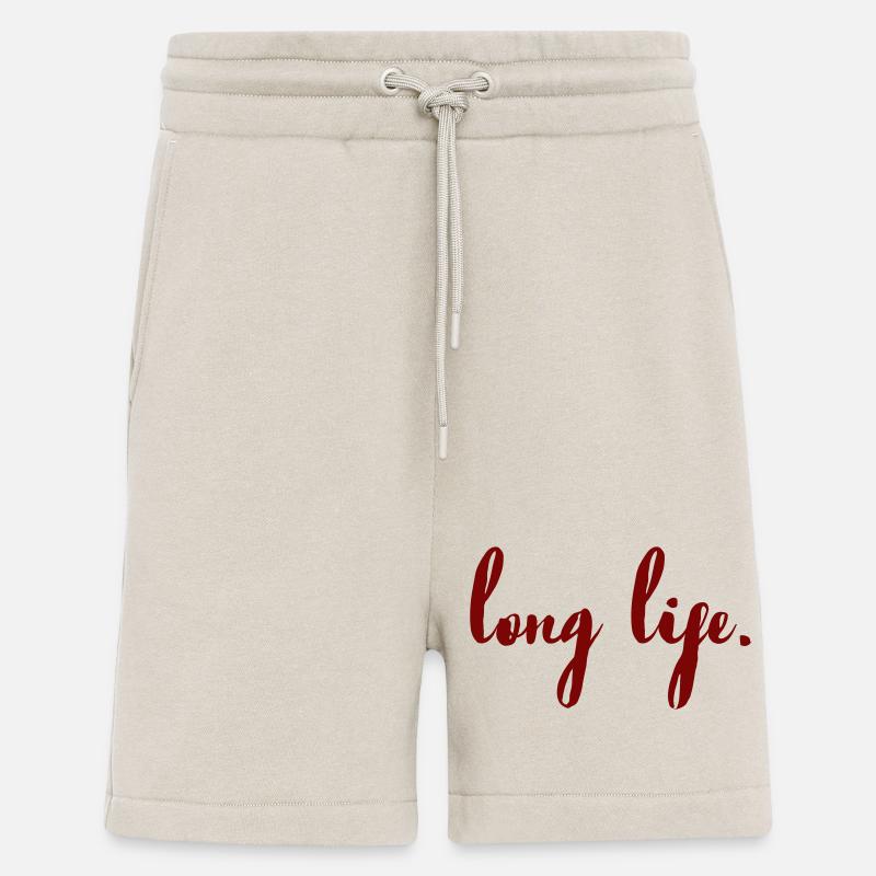 Scénario de longue durée - Short bio décontracté fabriqué en UE - WARM CLAY