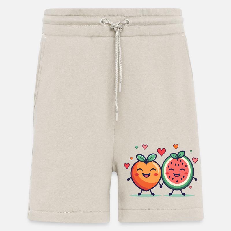 Fruchtige Leidenschaft, Liebe - Shorts - made by SPREAD - WARM CLAY