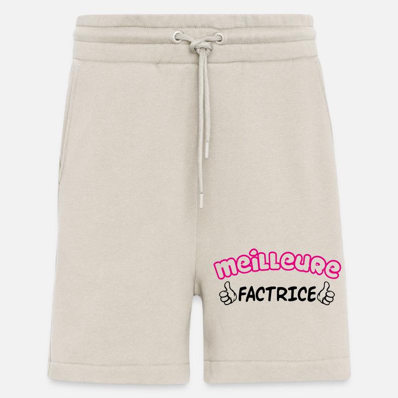 MEILLEURE FACTRICE - Short bio décontracté fabriqué en UE - WARM CLAY