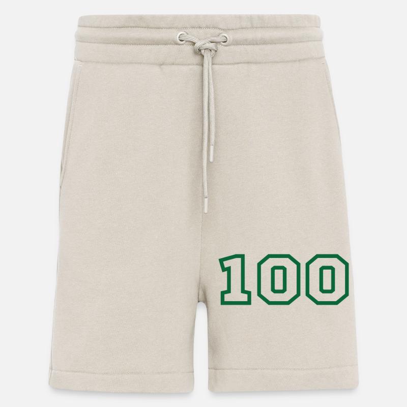 Numéro 100 sport - Short bio décontracté fabriqué en UE - WARM CLAY