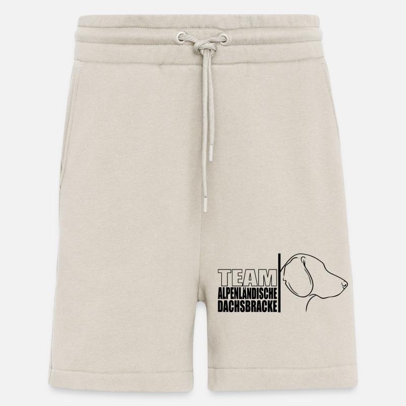 TEAM Alpenländische Dachsbracke Jagdhunde Wilsigns - Shorts - made by SPREAD - WARM CLAY