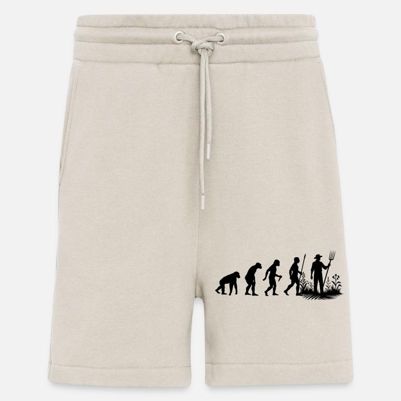 Farmer Evolution - Shorts - made by SPREAD - WARM CLAY