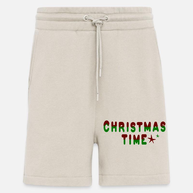 Période de Noël - Short bio décontracté fabriqué en UE - WARM CLAY