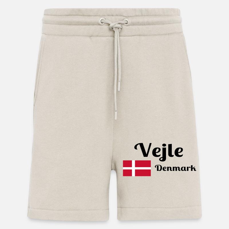 Vejle Denmark - Stilvolle Drucke - Shorts - made by SPREAD - WARM CLAY