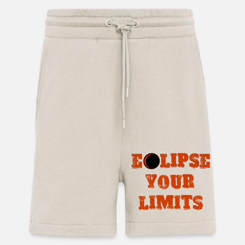 Eclipse your limits 2025 - Shorts - made by SPREAD - WARM CLAY
