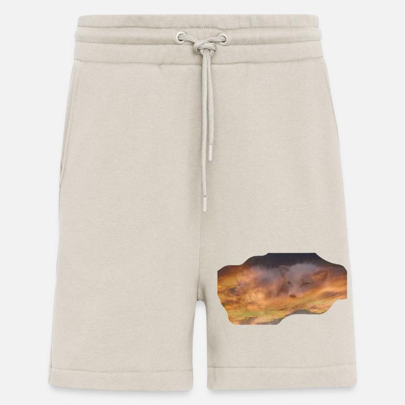 träumender Polarfuchs - Shorts - made by SPREAD - WARM CLAY