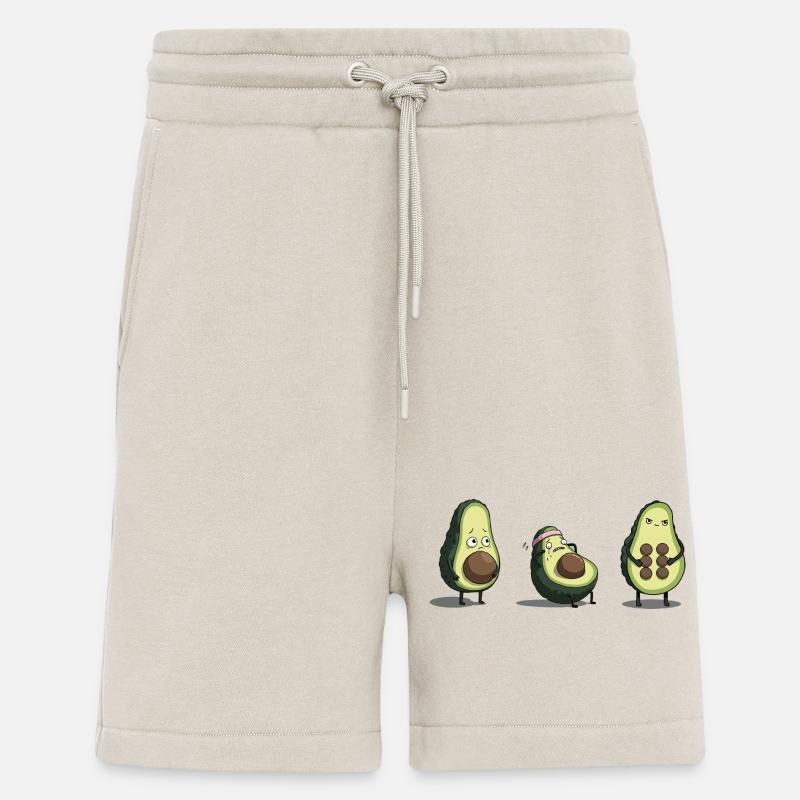 Evolution des Avocado-Körpers - Shorts - made by SPREAD - WARM CLAY