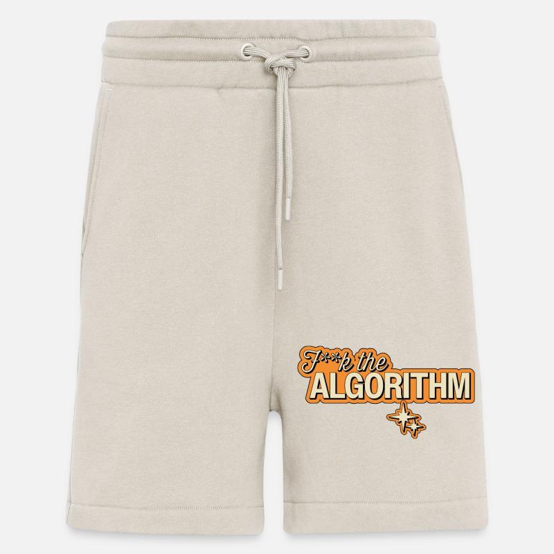 Fk the Algorithm – Digital Rebellion - Shorts - made by SPREAD - WARM CLAY