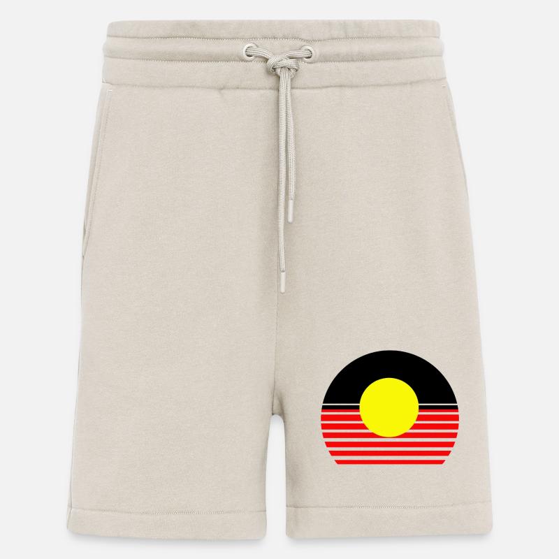 Aborigines in Australien - Shorts - made by SPREAD - WARM CLAY