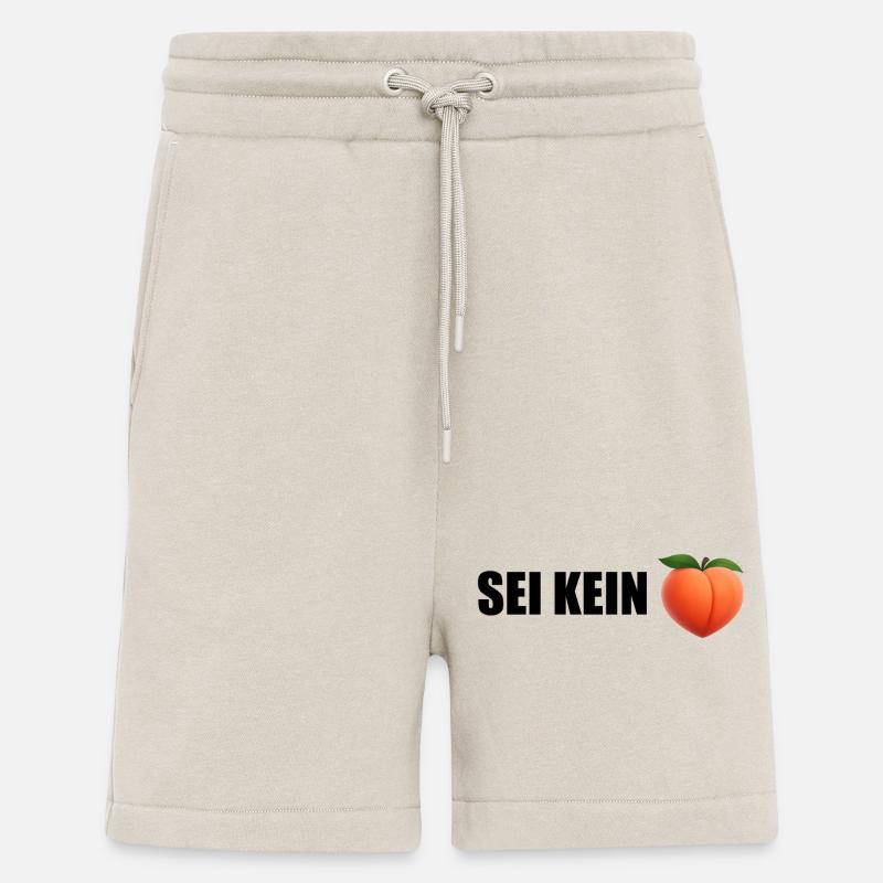 Ne soyez pas une pêche - Short bio décontracté fabriqué en UE - WARM CLAY