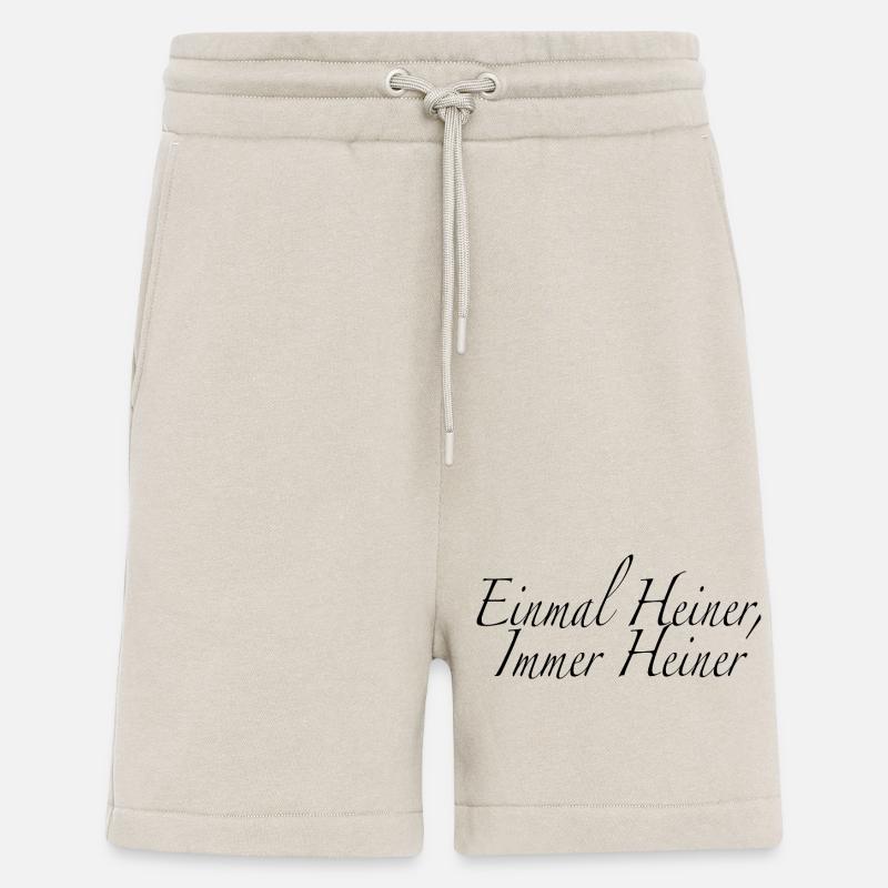 Einmal Heiner, immer Heiner - Shorts - made by SPREAD - WARM CLAY