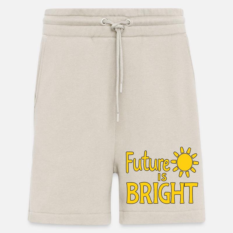 Future Is Bright - Sun - Shorts - made by SPREAD - WARM CLAY