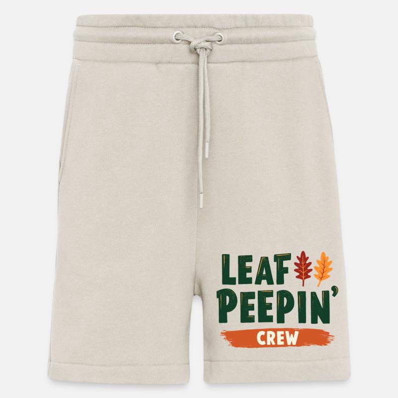 Citation de Leaf Peeping Crew - Short bio décontracté fabriqué en UE - WARM CLAY