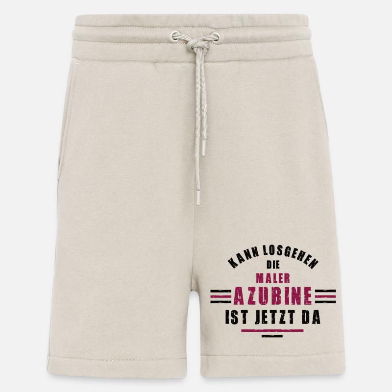 Trainee painter apprenticeship training painter - Shorts - made by SPREAD - WARM CLAY