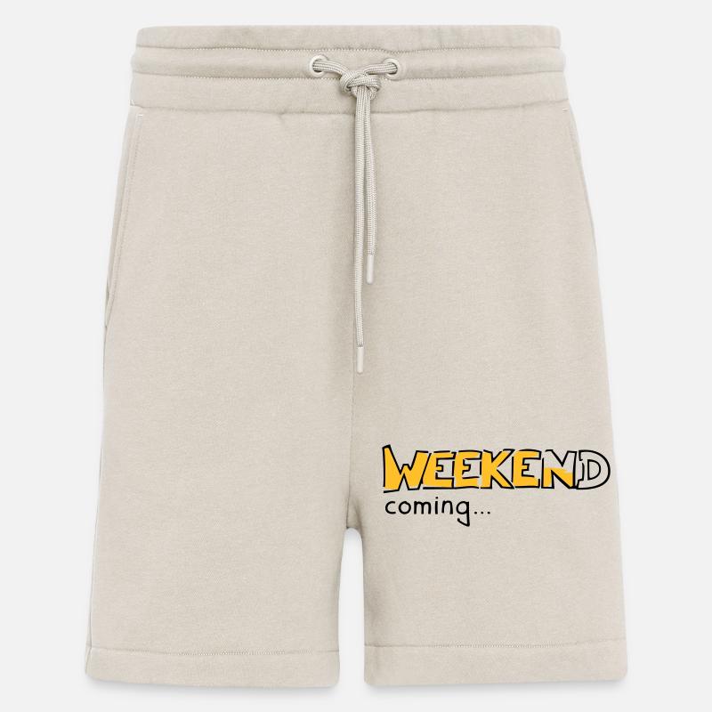 Weekend - Short bio décontracté fabriqué en UE - WARM CLAY