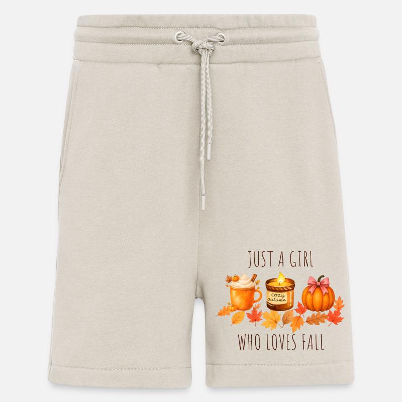 Nur ein Mädchen das Herbst liebt - Shorts - made by SPREAD - WARM CLAY