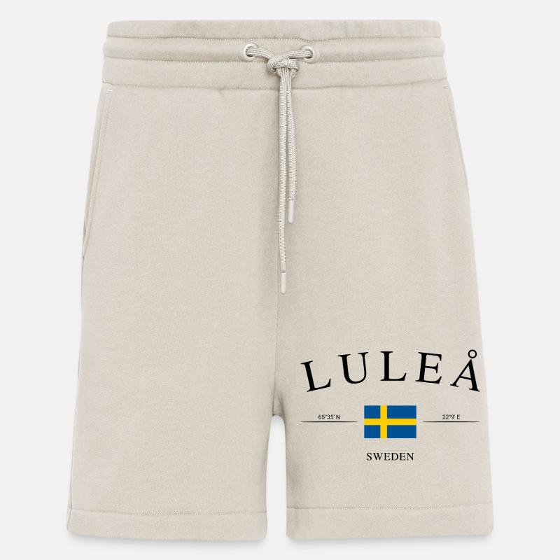 Luleå Schweden – Urlaub Souvenir & Geschenk - Shorts - made by SPREAD - WARM CLAY
