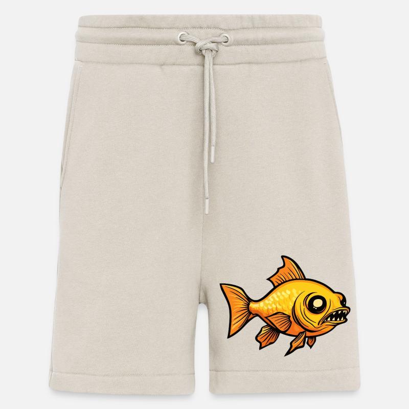 Goldfisch Halloween Comic Zombie - Shorts - made by SPREAD - WARM CLAY