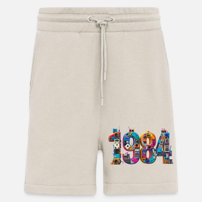 1984 – Abitur, Geburt oder Heirat  - Shorts - made by SPREAD - WARM CLAY