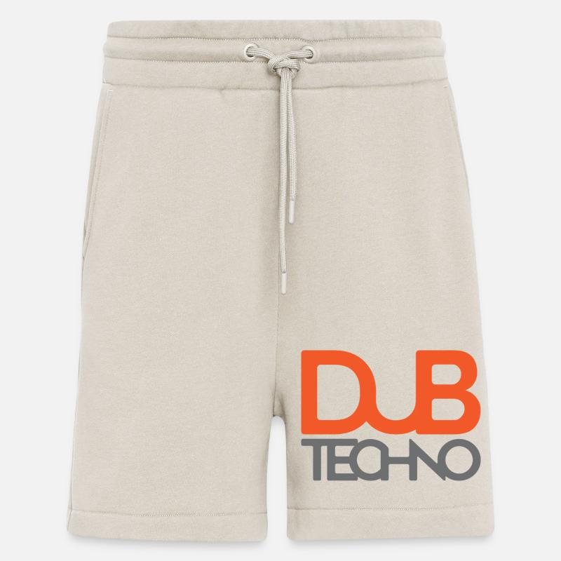 Dub Techno Logo Tee - Shorts - made by SPREAD - WARM CLAY
