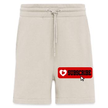 Fabelhaftes Symbol für die Schaltfläche "Abonnieren" des YouTube-Kanals - Shorts - made by SPREAD - WARM CLAY - Vorne