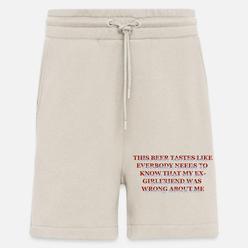 This beer is important - Shorts - made by SPREAD - WARM CLAY
