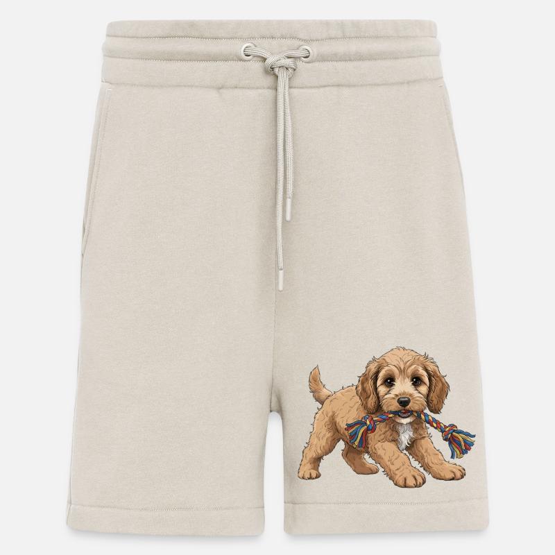 Chiot Cockapoo - Short bio décontracté fabriqué en UE - WARM CLAY