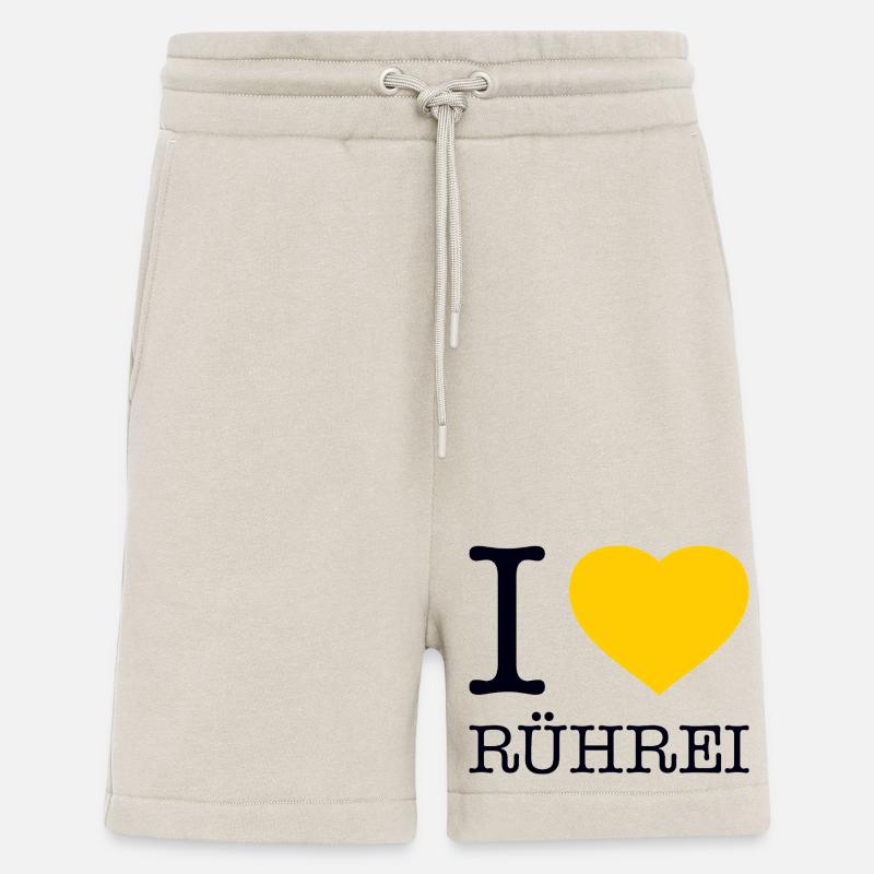 I love scrambled eggs - Shorts - made by SPREAD - WARM CLAY