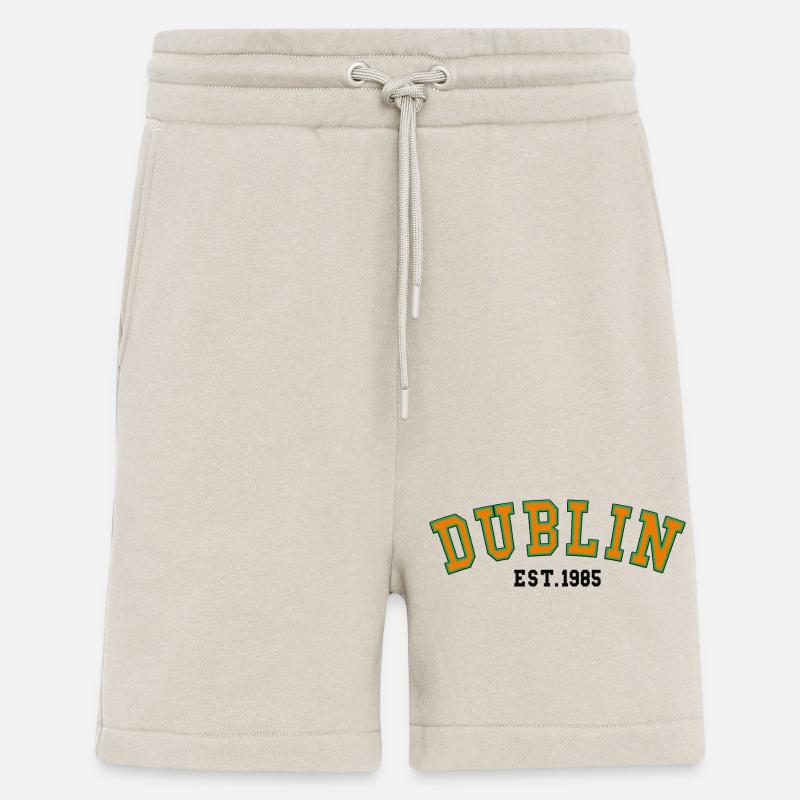 Cité de Dublin 1985 - Short bio décontracté fabriqué en UE - WARM CLAY