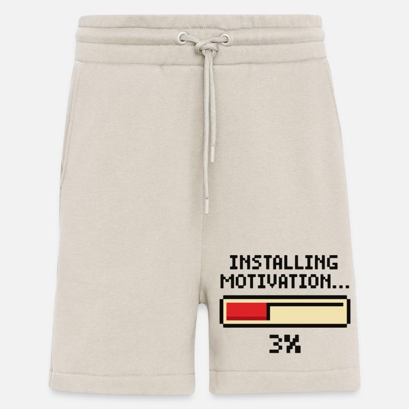 Installing Motivation Progress - Shorts - made by SPREAD - WARM CLAY