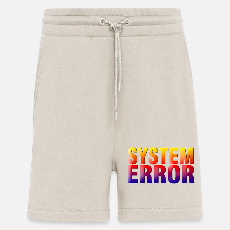 Gradient d’erreur système - Short bio décontracté fabriqué en UE - WARM CLAY