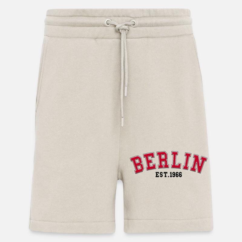 Berlin Est. 1966 - Shorts - made by SPREAD - WARM CLAY