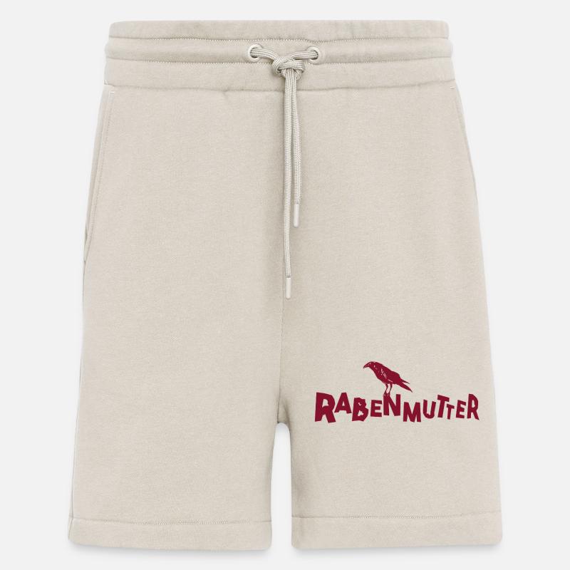 Rabenmutter - Mutter - Mama - Mami - Rabe - Shorts - made by SPREAD - WARM CLAY