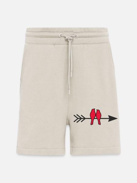 verliebte Vögel - Shorts - made by SPREAD - WARM CLAY