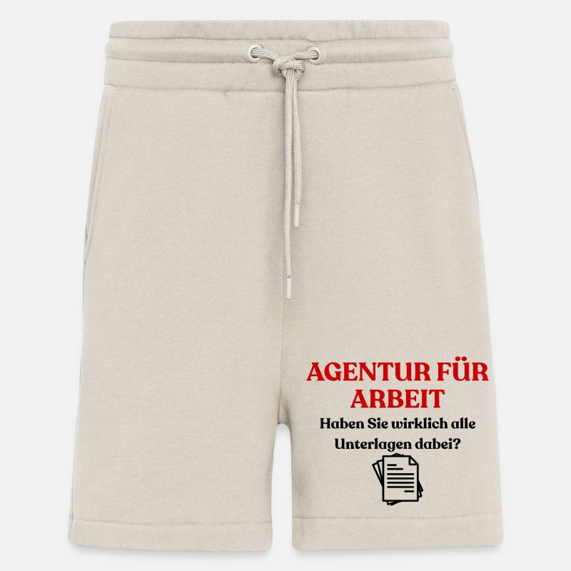 Agence pour la conception de l’emploi - Short bio décontracté fabriqué en UE - WARM CLAY