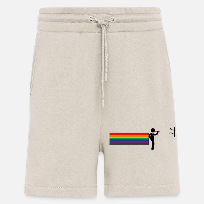 Rainbow Darter – Throw with Pride - Shorts - made by SPREAD - WARM CLAY