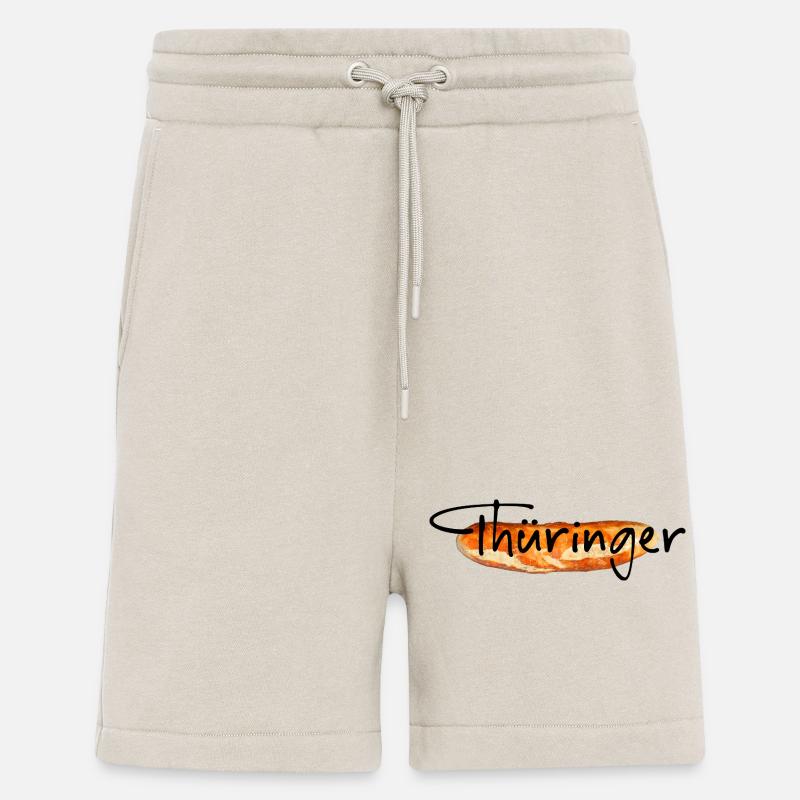 Bratwurst de Thuringe - Short bio décontracté fabriqué en UE - WARM CLAY
