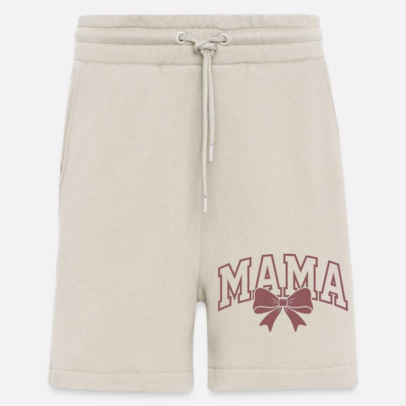 Mama Statement – Elegant Mama Bow Design - Shorts - made by SPREAD - WARM CLAY