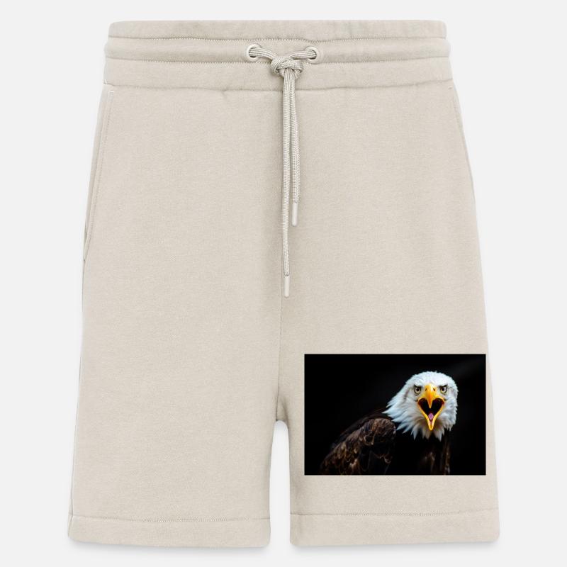 Angry Eagle Look - Shorts - made by SPREAD - WARM CLAY