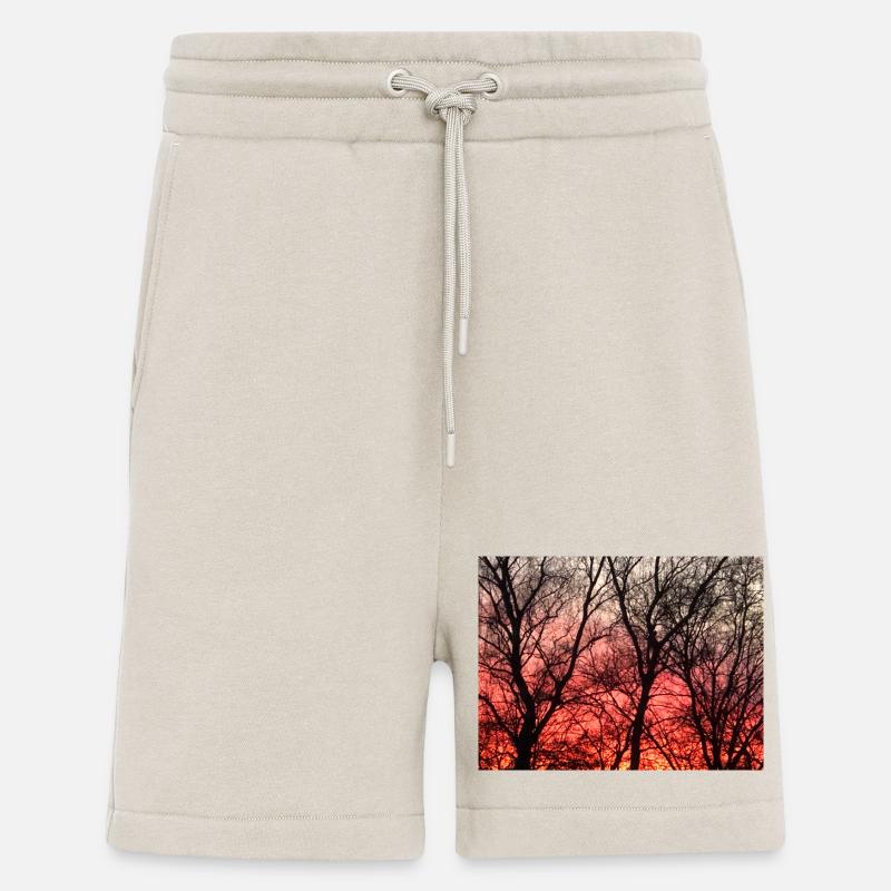 Abendrot_1 - Short bio décontracté fabriqué en UE - WARM CLAY