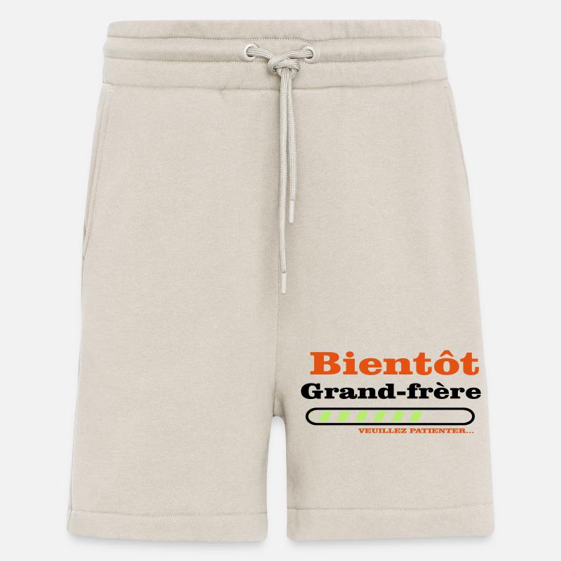 Bald ein großer Bruder - Shorts - made by SPREAD - WARM CLAY