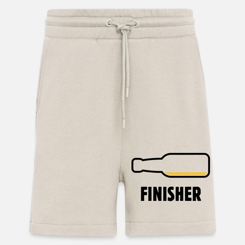 Finisher (Bier / Bierchen / Biertrinker / POS 2C) - Shorts - made by SPREAD - WARM CLAY