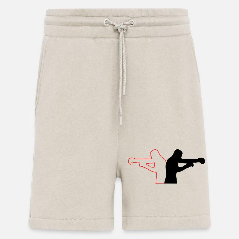 boxe - Short bio décontracté fabriqué en UE - WARM CLAY