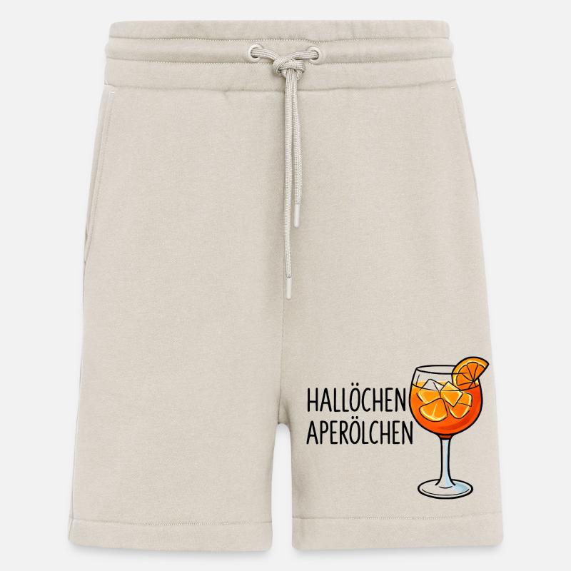Hallöchen Aperölchen Party Spritz Gift Idea - Shorts - made by SPREAD - WARM CLAY