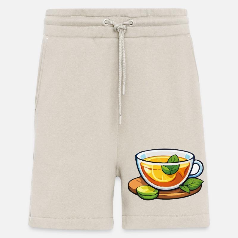 Zitrustee mit Minze - Shorts - made by SPREAD - WARM CLAY